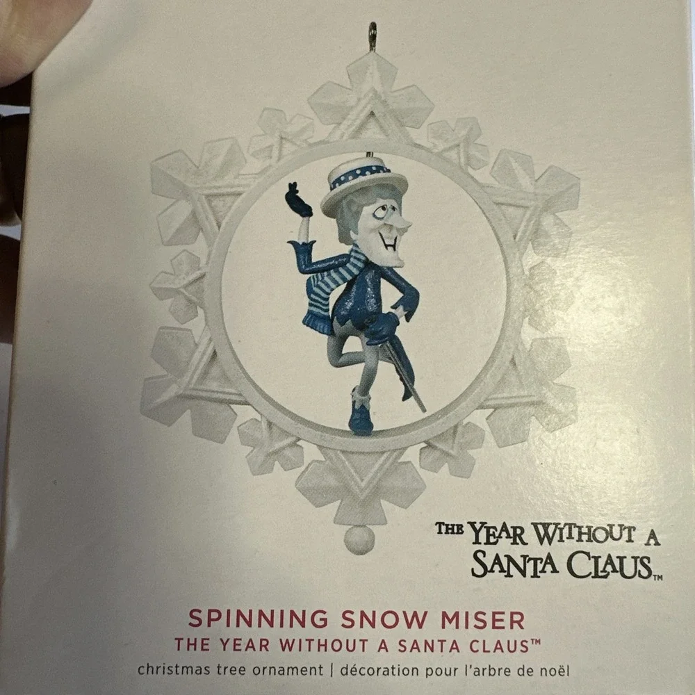 Hallmark Keepsake 2022 Spinning Snow Miser 